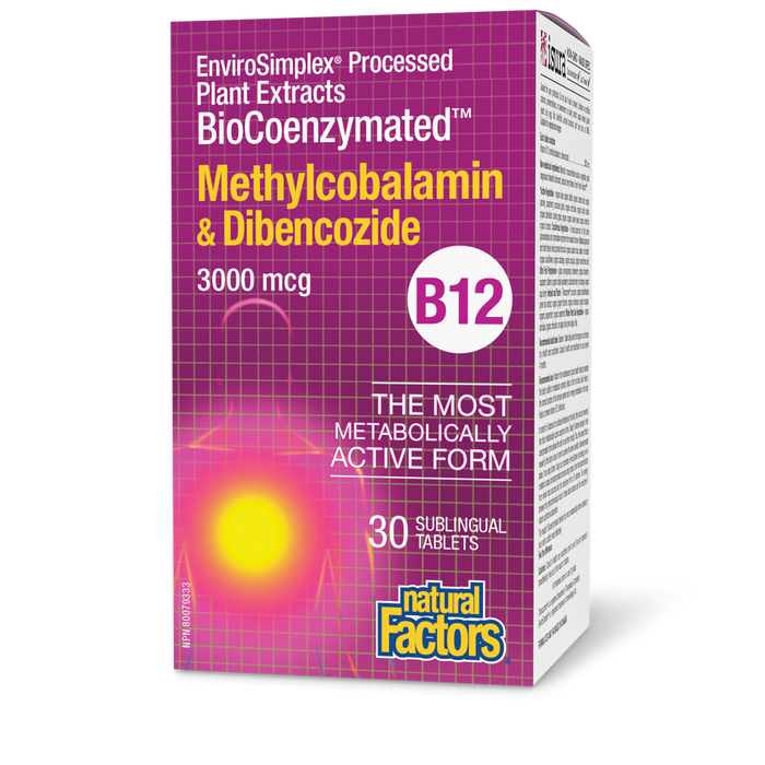 Natural Factors - BioCoenzymated Methylcobalamin, 30 VCAPS