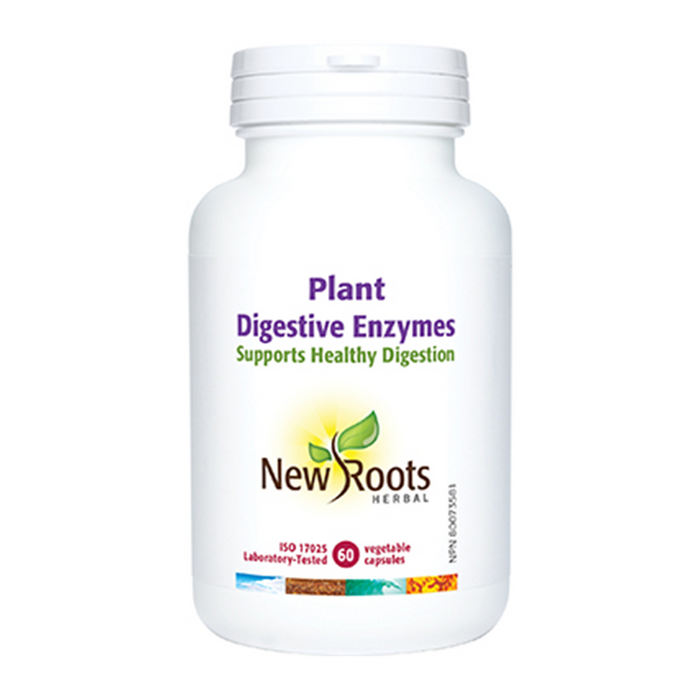 New Roots Herbal - Plant Digestive Enzymes, 60 CAPS