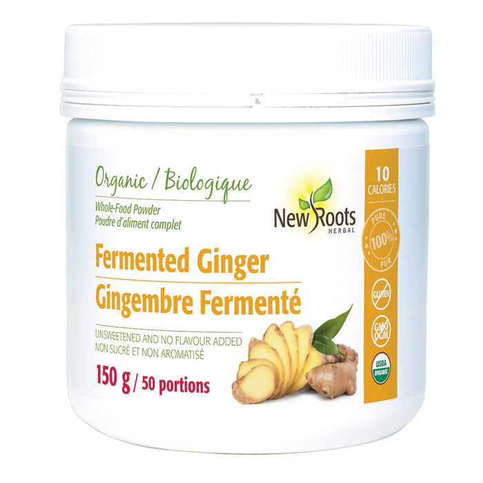 New Roots Herbal - Fermented Ginger, 150 g