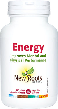 New Roots Herbal - Energy, 45 CAPS