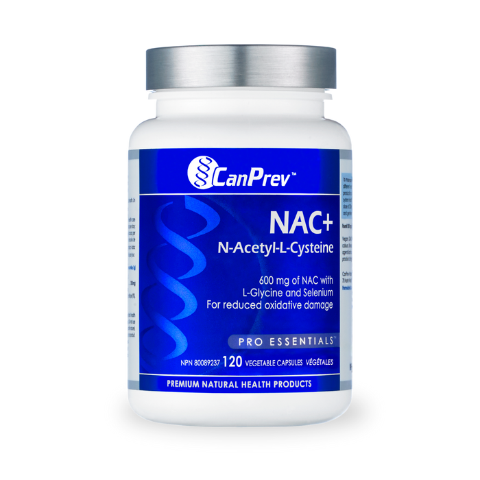 CanPrev - NAC+ N-Acetyl-L-Cysteine, 120 VCAPS