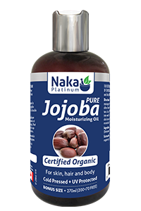 Naka Platinum - Organic Jojoba Oil, 270ML
