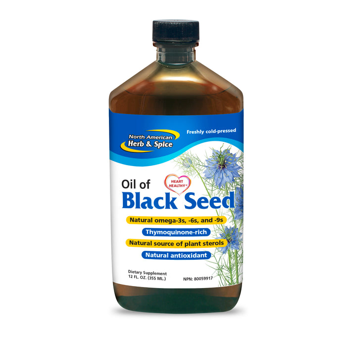 North American Herb and Spice - Black Seed Oil, 355ml