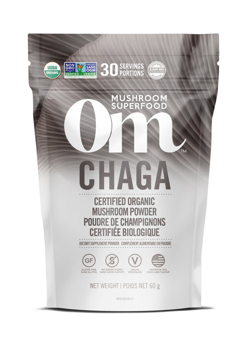 OM Mushroom - Chaga Mushroom, 60g
