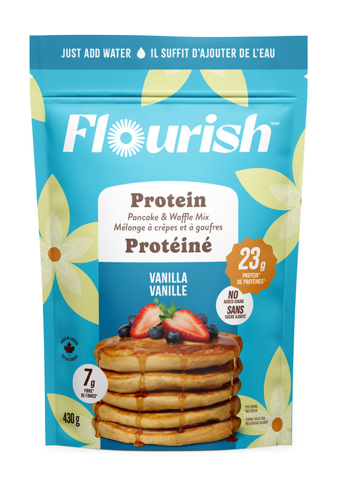 Flourish - Vanilla Protein Pancake Mix, 430 g