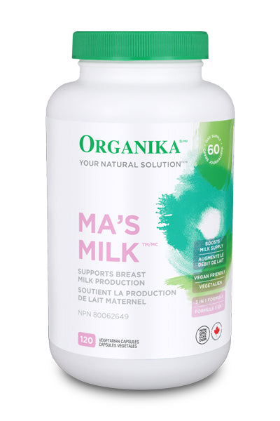 Organika - Ma's Milk, 120 VCAPS