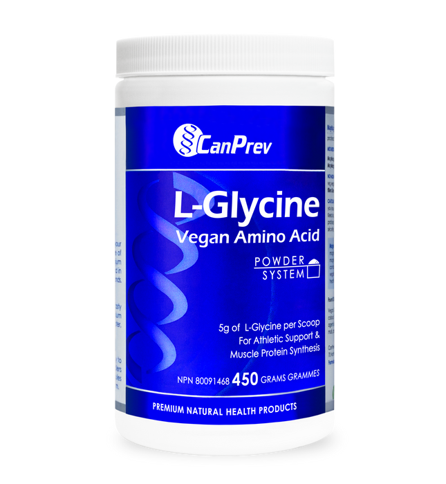 CanPrev - L-Glycine Vegan Amino Acid, 450 g