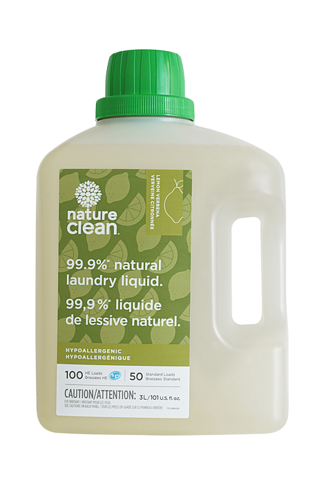 Nature Clean - Laundry Liquid Lemon Verbena, 3 L