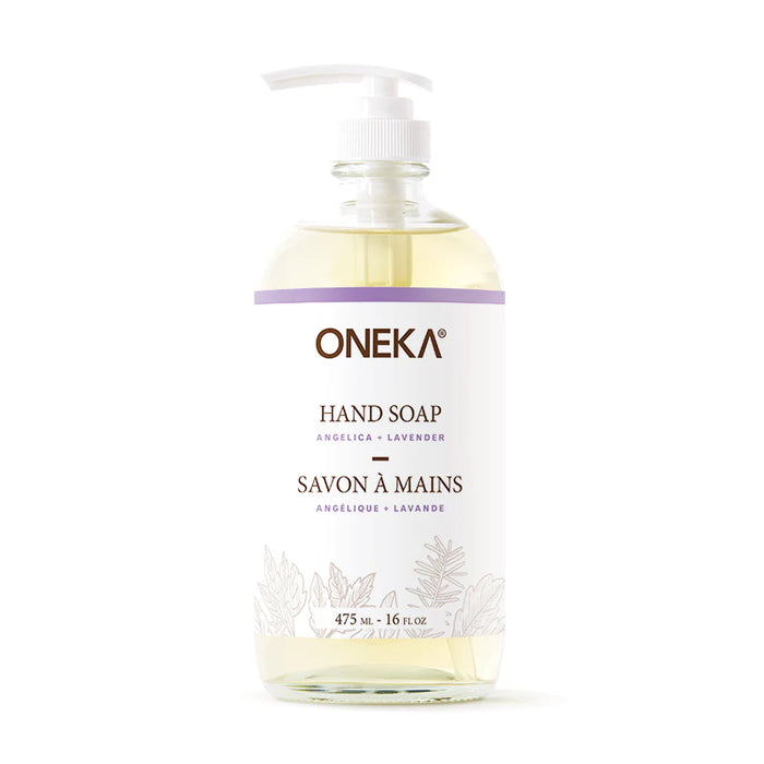 Oneka Elements - Hand Soap- Angelica Lavender, 475 ML