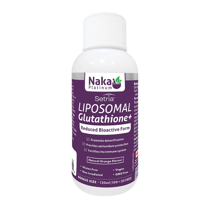Naka Platinum - Liposomal Glutathione+, 120ml