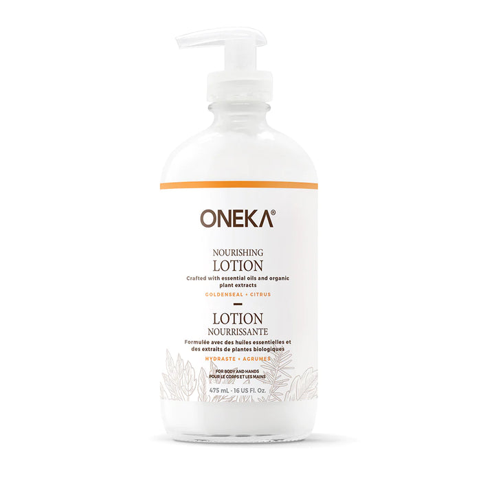 Oneka Elements - Lotion - Goldenseal And Citrus, 475 ml
