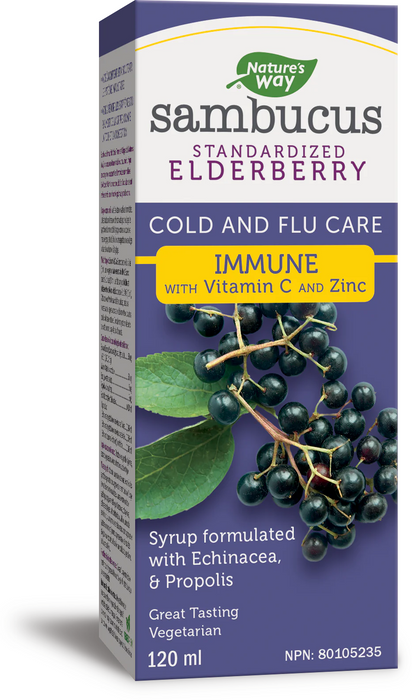 Nature's Way - Sambucus Immune Syrup, 120ml