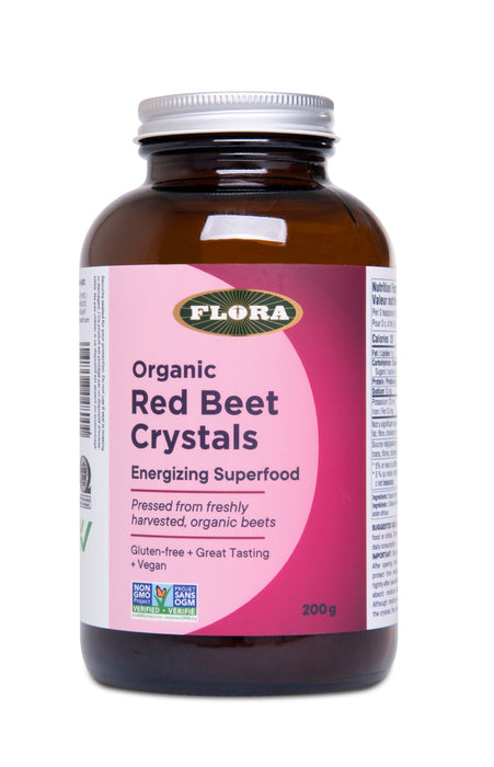 Flora - Organic Red Beet Crystals, 200g