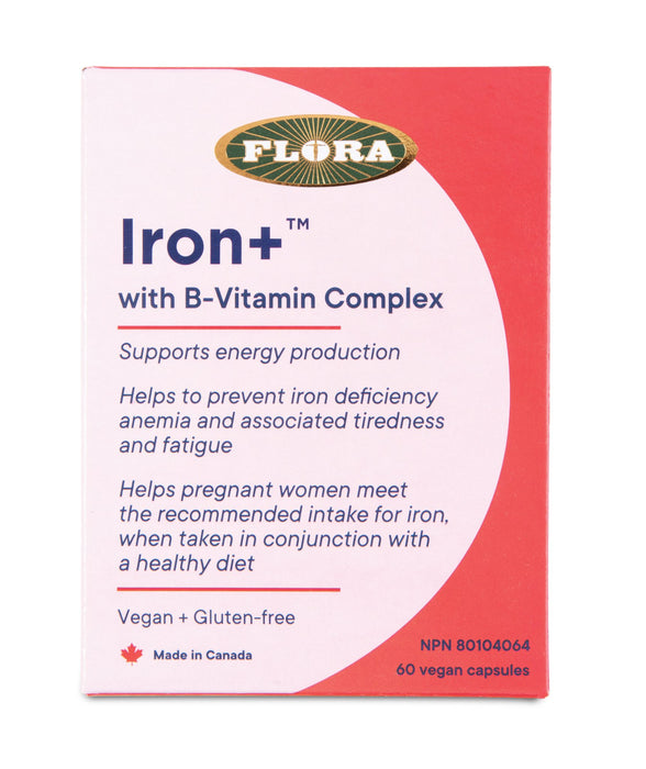 Flora - Iron+, 60 VCAPS