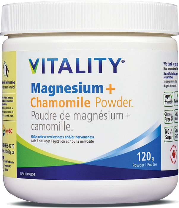 Vitality Products - Magnesium + Chamomile, 120g
