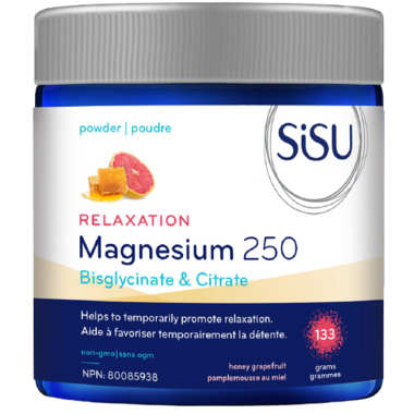 Sisu - Magnesium 250 Relax Honey, 133g