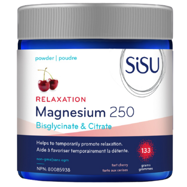 Sisu - Magnesium 250 Relax Blk Cherry, 133g