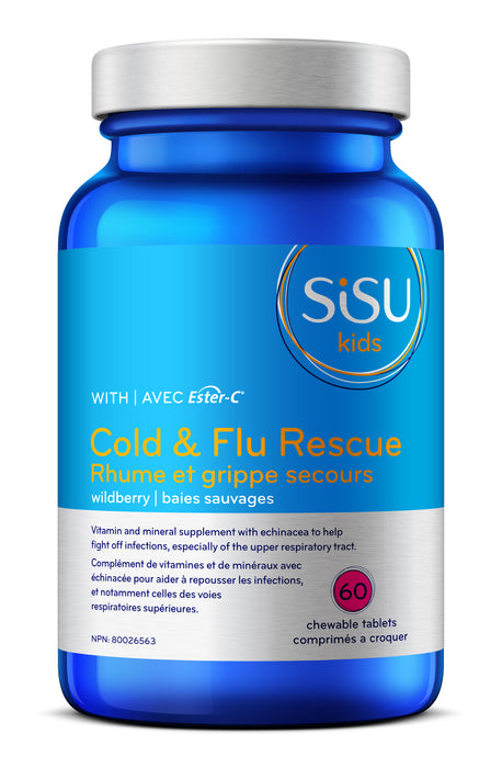 Sisu - Kid's Cold & Flu Rescue Berry, 60 CHEWS