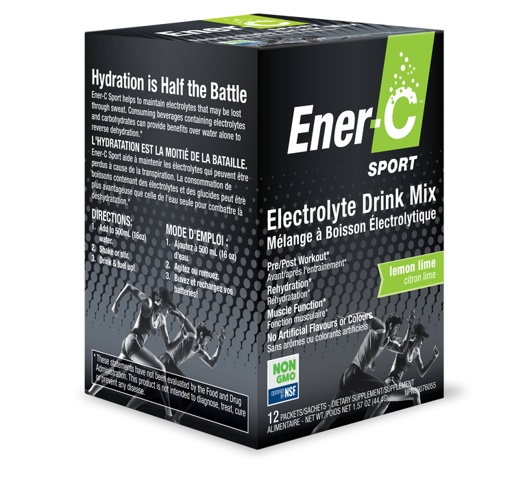 Ener-Life - Sport Electrolyte Lemon Lime, 44.4g
