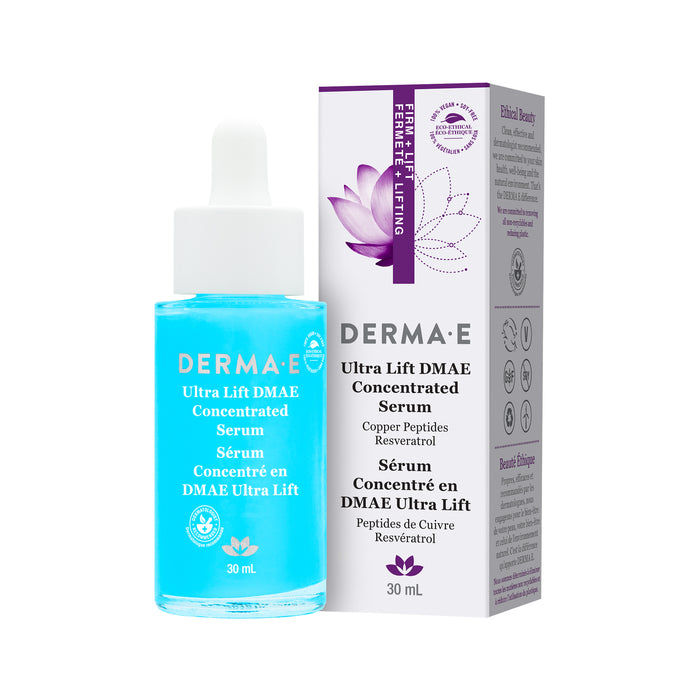 Derma E - Ultra Lift Dmae Conc. Serum, 30ML
