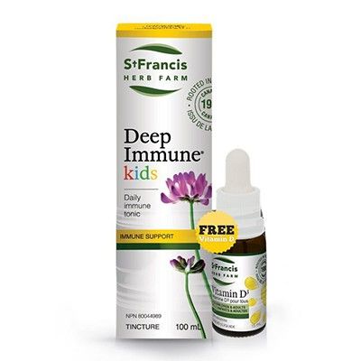 St. Francis - Deep Immune Kids + Vitamin D, 100ml + 15ml