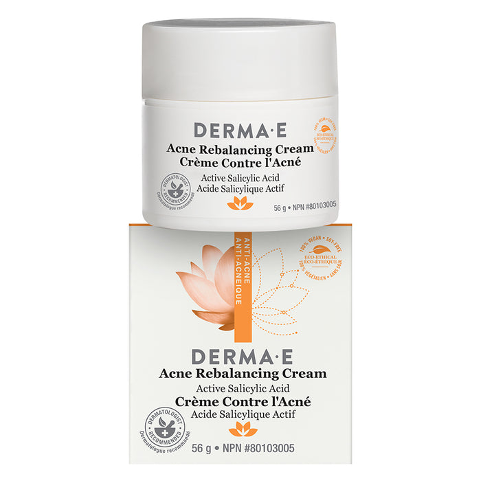 Derma E - Acne Rebalancing Cream, 56 g