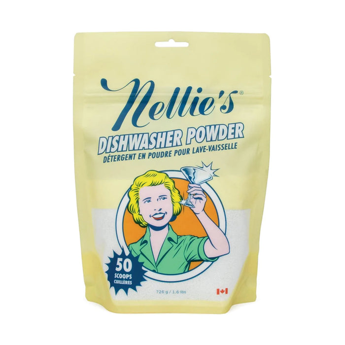 Nellie's - Dishwasher Powder 50 Loads, 726g