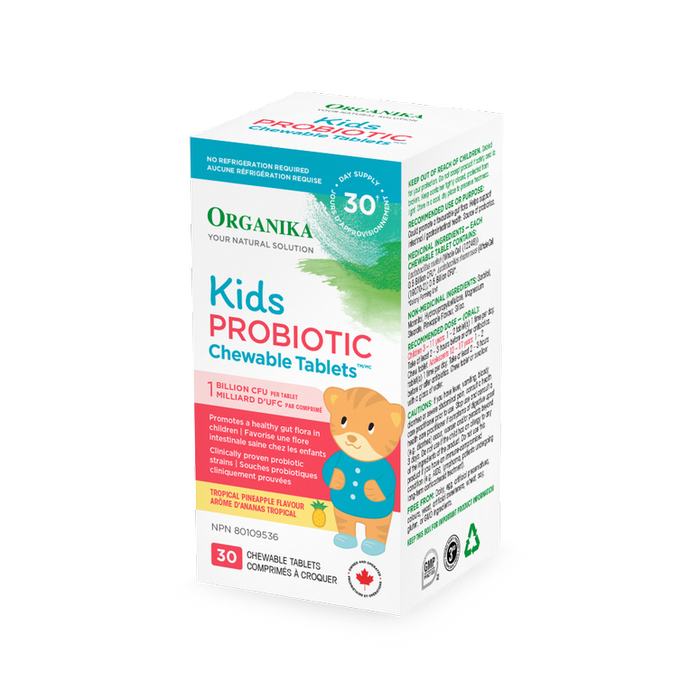 Organika - Kids Probiotic 1 Billion SS, 30 CHEWS
