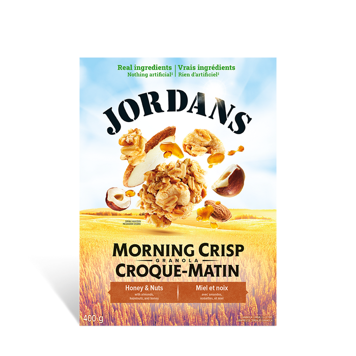 Jordans - Morning Crisp - Honey Nut, 400 g