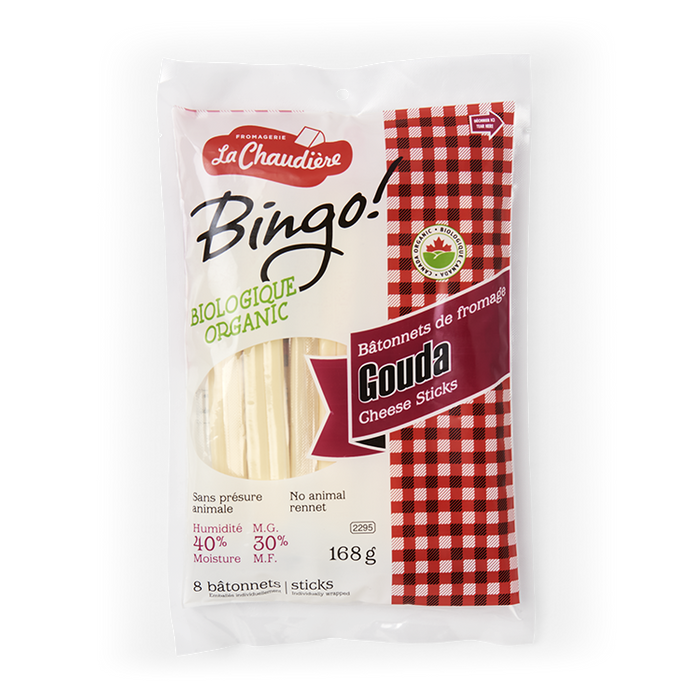 Bingo - Cheese Sticks - Gouda, 168 g