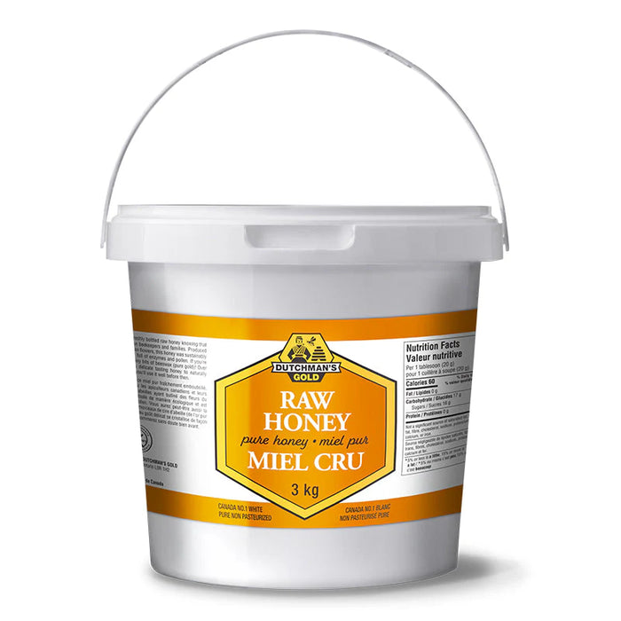 Dutchman's Gold - Raw Honey, 3 kg