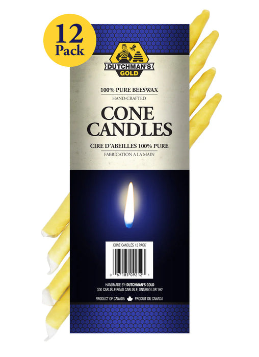 Dutchman's Gold - Cone Candles 12 pack