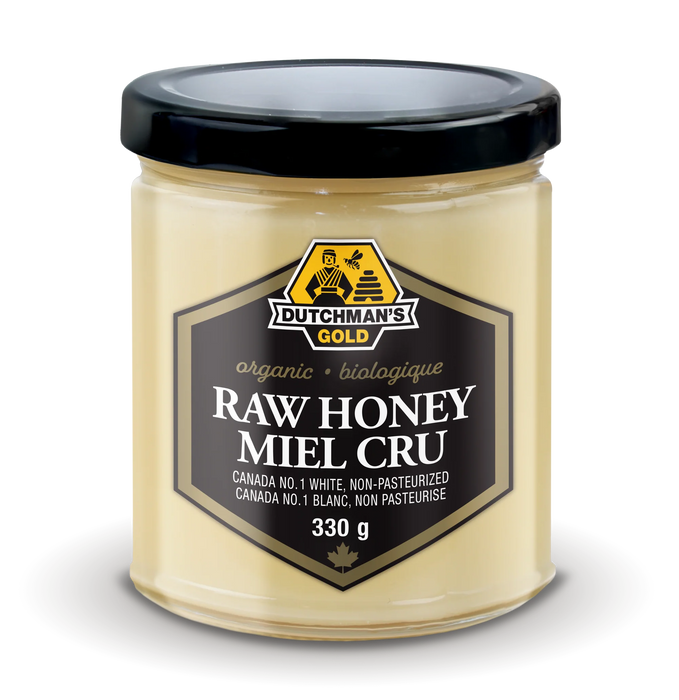 Dutchman's Gold - Organic Raw Honey, 330 g