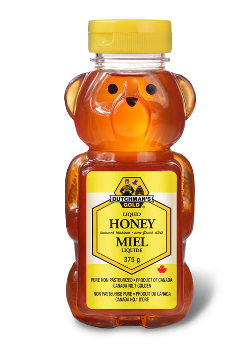 Dutchman's Gold - Summer Blossom Honey Bear, 375 g