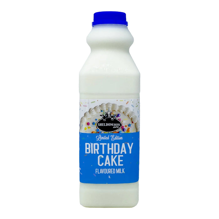 Sheldon Creek - Milk - Birthday Cake, 1 L