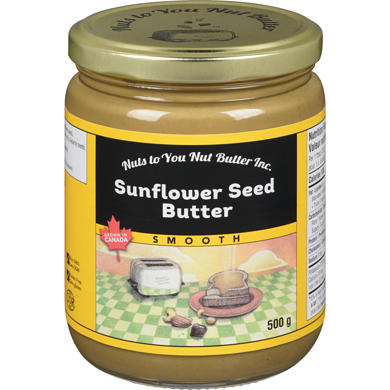 Nuts to You Nut Butter Inc - Sunflower Seed Butter, 500 g