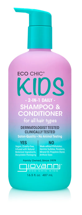 Giovanni - Kids 2-1 Shampoo & Conditioner, 487 mL