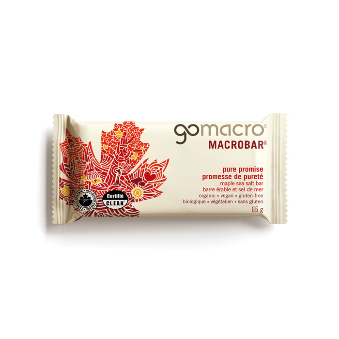 Go Macro Bars - Maple Sea Salt, 65 g