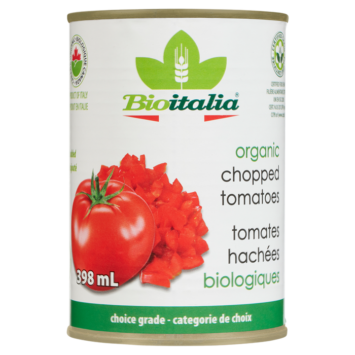 Bioitalia - Chopped Tomatoes, 398 mL