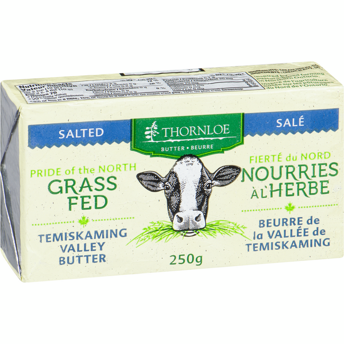 Thornloe - Salted Grass Fed Butter, 250 g