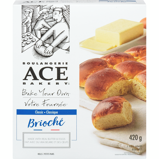Ace Bakery - BYO Brioche, 420 g