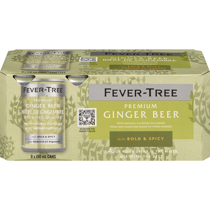 Fever Tree - Ginger Beer, 8x150 mL