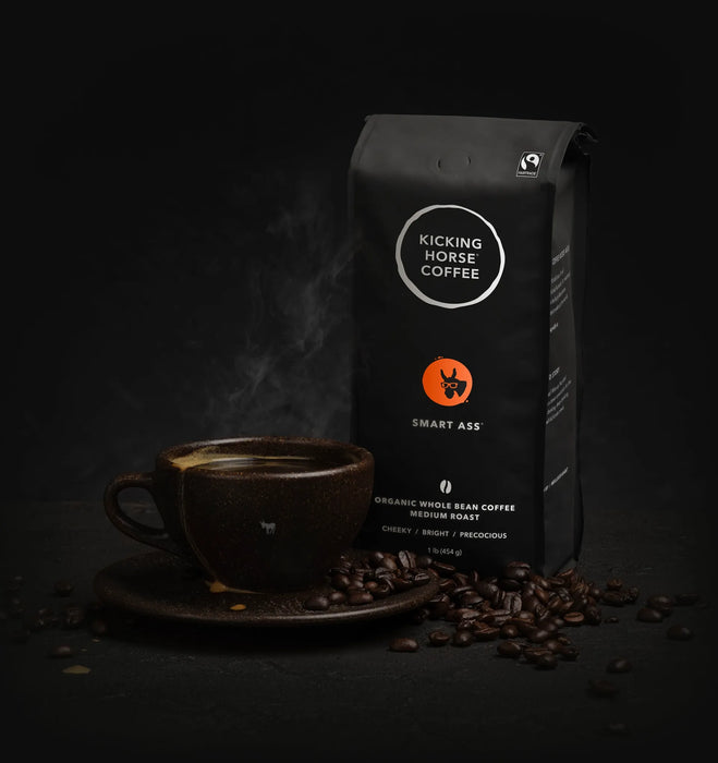 Kick Ass Coffee Smart Ass - Medium Ground Coffee - 284 g