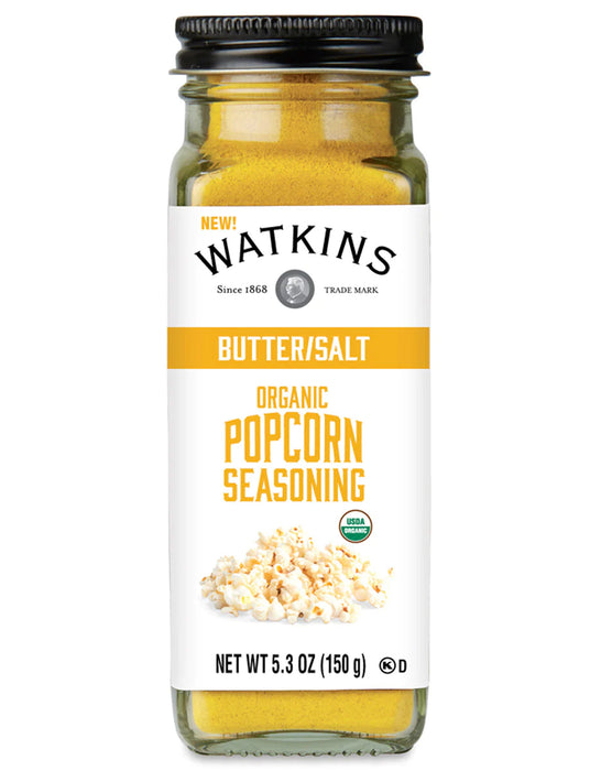 Watkins - Butter/Salt Popcorn Seasoning, 150 g