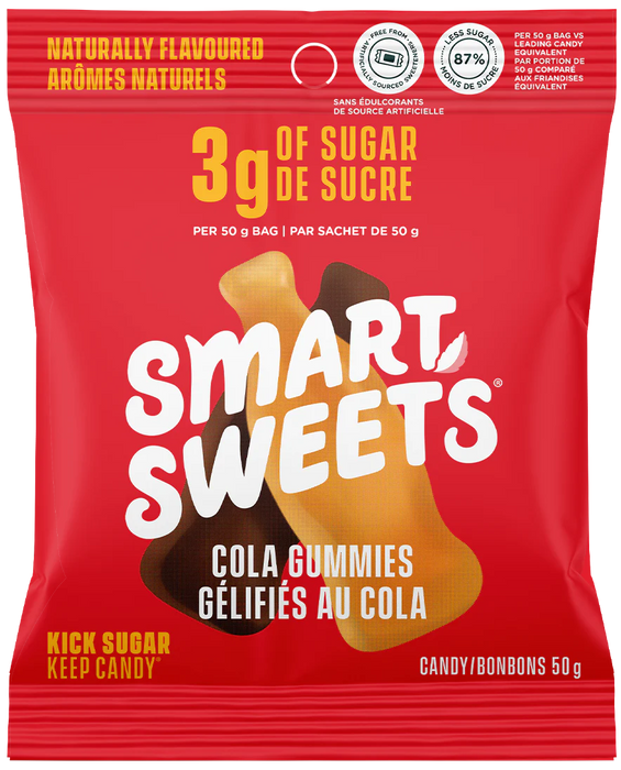 Smart Sweets - Cola Gummies, 50 g