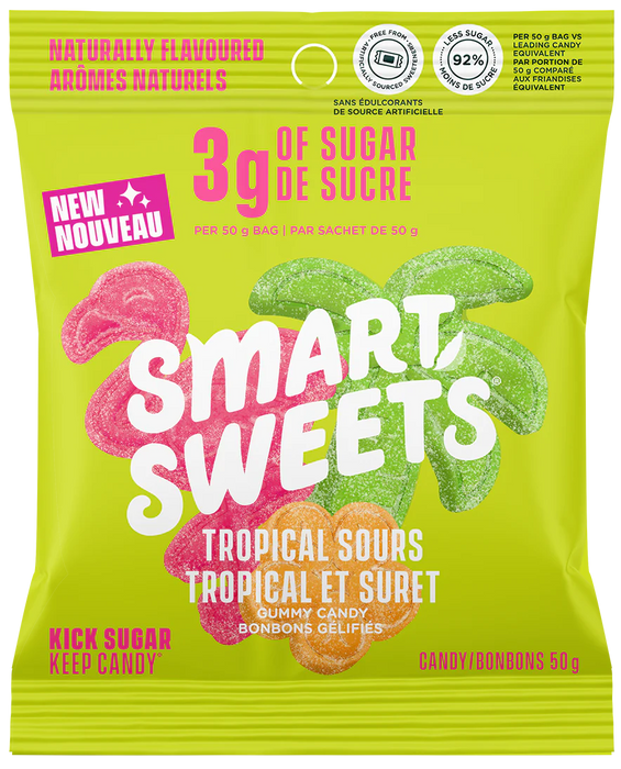 Smart Sweets - Tropical Sours, 50 g