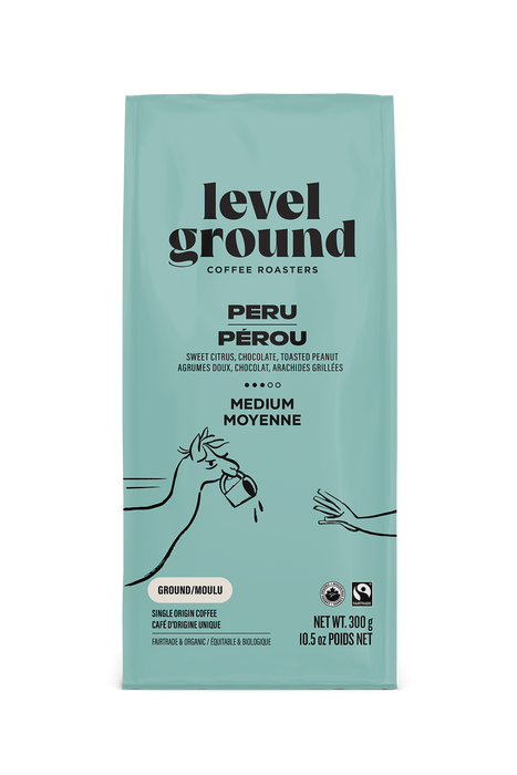 Level Ground Trading Ltd - Peru, Medium & Smooth, Ground, 300 g