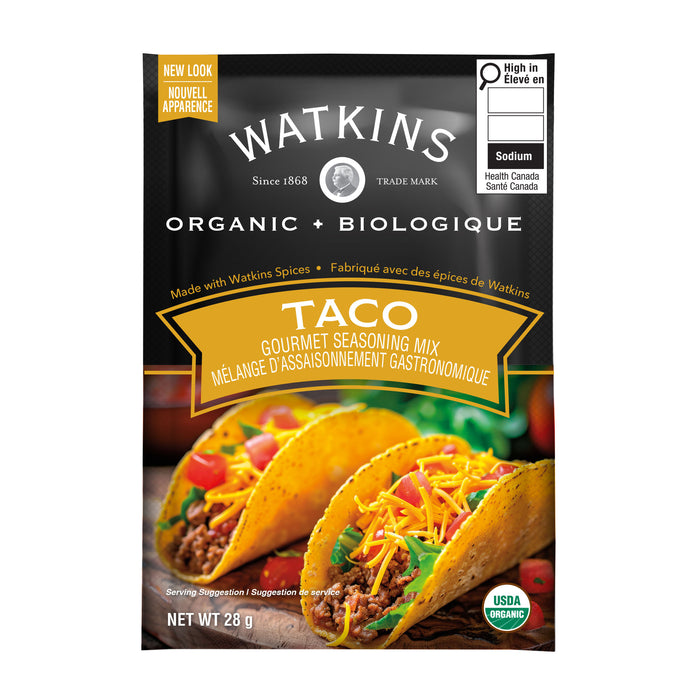 Watkins - Organic Seasoning Mix Taco, 28 g