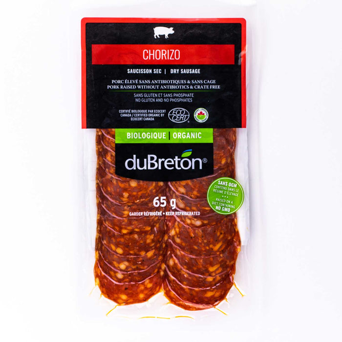 Dubreton - Organic Chorizo, 65 g