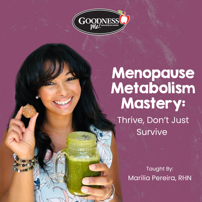 Menopause Metabolism Mastery: Thrive, Don’t Just Survive  | Marilia Pereira | Guelph | at Thu, Aug 27, 2026 06:00 PM EDT